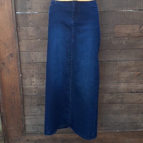 BECXB Jean Skirt Size 6 Maxi - Picture 3 of 7